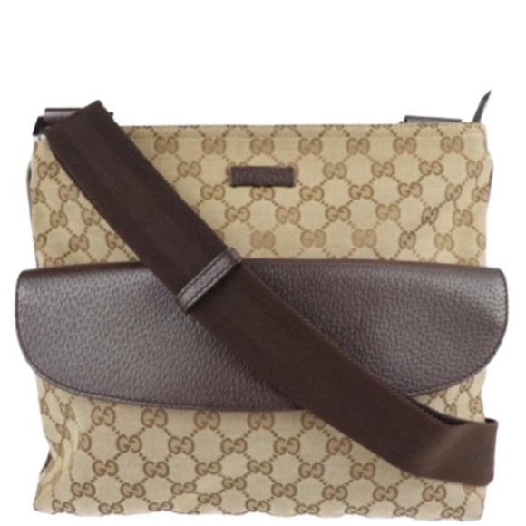 Gucci Handbags - GREAT CONDITION! Authenticated Gucci Messenger Shoulder Bag Tote Handbag